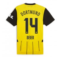 Moški Nogometni dresi Borussia Dortmund Maximilian Beier #14 Domači 2024-25 Kratek Rokav